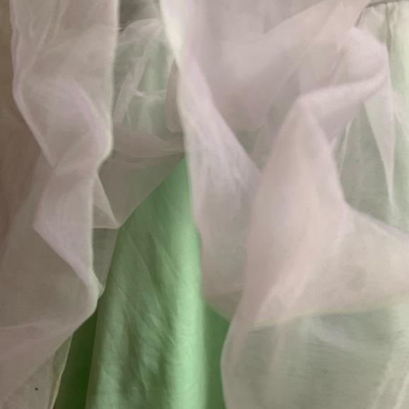 Pastel colored short formal dress - Picture 5 of 12